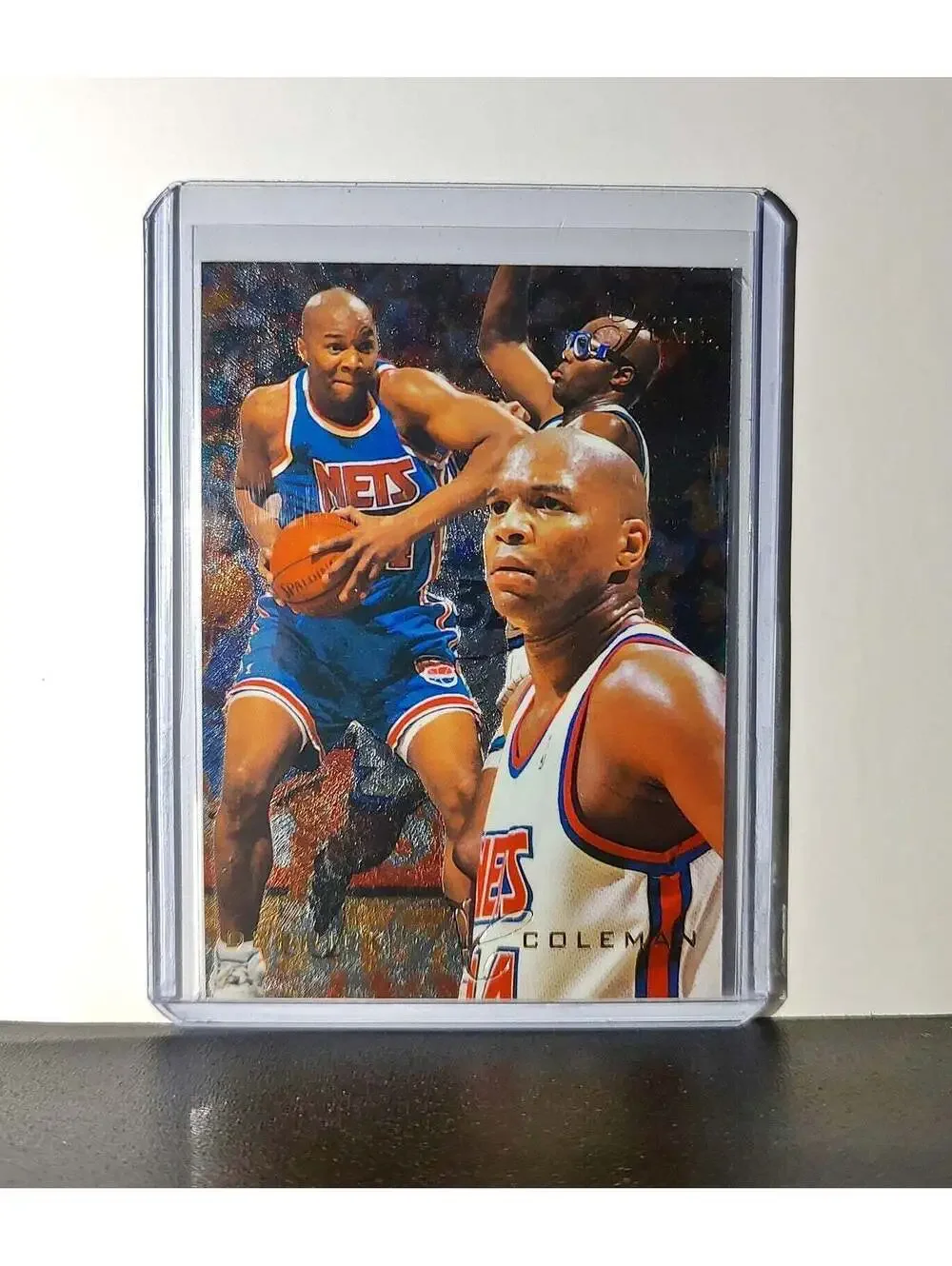 Derrick Coleman 1995-96 Flair NBA #84 Card New Jersey Nets